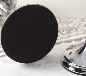 Bougeoir métallique lisse en cristal cylindrique de conception raisonnable bougeoir entouré de cristal le plus vendu disponible - Product Image 3