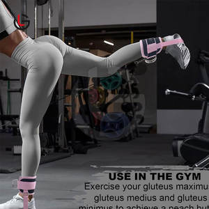 Correas de tobillo de neopreno ligeras de alta calidad Cómodo Gimnasio Fitness Tobillo Soporte Correas de tobillo - Product Image 3