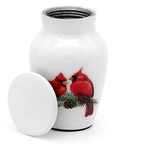 Urnes funéraires funéraires en métal personnalisées de haute qualité Prix de gros Urnes funéraires pour adultes avec boîte funéraire en velours - Product Image 3