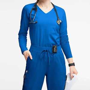 Fabricantes de uniformes médicos femeninos de moda personalizados vendedores de chaquetas de enfermera uniformes médicos de enfermera conjuntos de uniformes médicos de enfermera - Product Image 3