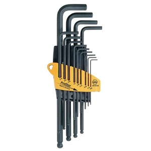 ProStar 13-Piece Angle <b>Screwdriver</b> <b>Set</b> with 3/8\" Long Ball Head SZ13B 0.05 SW Chrome Vanadium Steel for WIHA Holder - Product Image 1