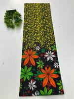 Tela de Algodón Estampada con Cera Africana de Kenia de Primera Calidad, Patrones Vibrantes, Textil Tradicional para Exportación OEM