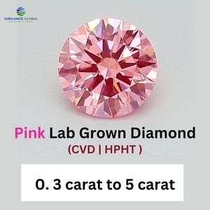 เพชรทรงกลมสำหรับปลูกในห้องทดลองสีชมพูสดใสแฟนซี1.51 CT ตัดหลวมเพชรคุณภาพสำหรับทำเครื่องประดับเพชรปลูก Si1 - Product Image 4