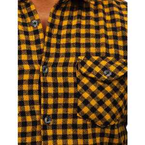 Chemises en flanelle classiques fabriquées en usine, sur mesure, ajustables, nouvelle collection, vêtements décontractés pour hommes, chemises en flanelle pour hommes - Product Image 2