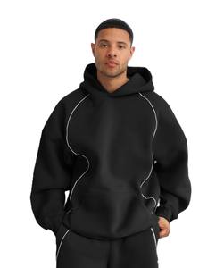 Nueva Sudadera con Capucha de Invierno Personalizada para Hombre, Servicio OEM, Cómoda, Mangas Largas, Forro Polar, Cortavientos, Talla Grande - Product Image 1