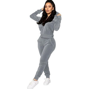 Survêtement respirant pour femme OEM, séchage rapide, unisexe, velours noir, jogging, ensembles de survêtement, taille plus, bas de survêtement actifs 2026 - Product Image 5