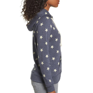 Sweat à capuche en polaire personnalisé avec logo OEM pour femmes, hiver, écologique, coupe régulière avec col à capuche - Product Image 4