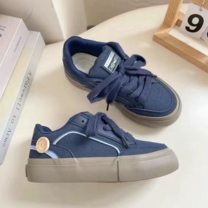Baskets blanches tendance printemps-automne 2026 pour femme, style coréen, <span class=keywords><strong>plateforme</strong></span> polyvalente, chaussures de skate décontractées, en stock à l'étranger - Product Image 1