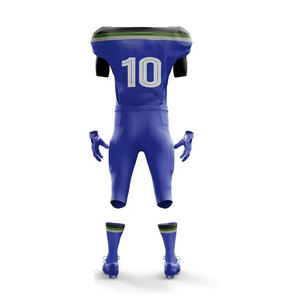 Hombres al por mayor 2024 Sublimación personalizada impermeable 2025 Diseño superior Uniformes de fútbol americano personalizados - Product Image 2