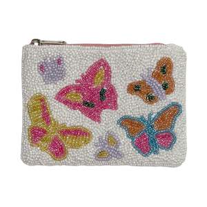 Monedero bordado con cuentas de semillas naranja y negro hecho a mano de la mejor elección con elegante y elegante último aspecto Premium para niña - Product Image 4