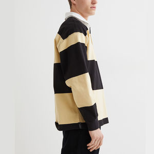 เสื้อโปโลแขนยาวผู้ชาย แฟชั่นทันสมัย สวมใส่สบาย เนื้อผ้านุ่ม คอปกคลาสสิก ผ้าถักเนื้อแน่น - Product Image 2