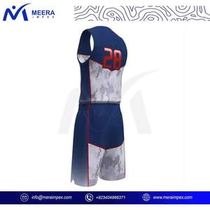 Kit de baloncesto de ajuste de precisión de tela de alto rendimiento Diseño impreso de alta tecnología hecho por atletas para una experiencia óptima en la cancha - Product Image 3