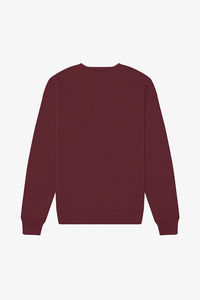 เสื้อสเวตเชิ้ตแบบสวมหัวสำหรับผู้ชายเสื้อสเวตเชิ้ตแบบสวมหัวแขนยาวโอเวอร์ไซส์ผ้าคอตตอนสีพื้น - Product Image 3