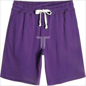 กางเกงขาสั้นเล่นกีฬาของผู้ชาย2024ยุคใหม่แห้งเร็วเป็นมิตรกับสิ่งแวดล้อมระบายอากาศได้ดีสไตล์สตรีทสูงแถบเอวยางยืดเนื้อละเอียดย้อมสีล้วน - Product Image 1