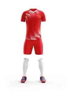 Uniformes de Fútbol Premium, Conjunto de Camiseta y Pantalones Cortos para Entrenamiento de Fútbol, Transpirable y de Secado Rápido, Nueva Ropa Deportiva de Fútbol para Club - Product Image 3