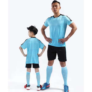 ชุดกีฬาโพลีเอสเตอร์โลโก้แบบกำหนดเอง,ชุดทีมฟุตบอลชุดเสื้อฟุตบอลเยาวชน - Product Image 5