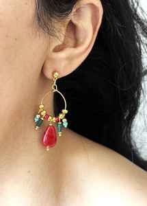 Collar con cuentas de sodalita natural, collar de cuentas redondas lisas de sodalita de 8mm, hecha a mano gargantilla de cristal, joyería con cuentas - Product Image 3