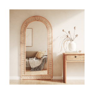 กระจกหวายที่ไม่เหมือนใคร-ทำด้วยมือดีไซน์เป็นมิตรต่อสิ่งแวดล้อมจากเวียดนาม-คุณภาพสูงและราคาไม่แพง - Product Image 3