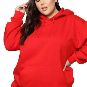 ชุดเซ็ต 2 ชิ้น เสื้อฮู้ดดี้ผ้าฟลีซแห้งเร็ว 100% ผ้าฝ้าย พร้อมกางเกงจ็อกเกอร์ ลายเรียบ ทรงหลวมไหล่ตก สไตล์สตรีทแวร์สำหรับผู้หญิง เหมาะสำหรับฤดูหนาว - Product Image 5