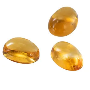 Natural Citrine Oval Shape Flat back High Quality Cabochon All Size Available In Best Price From Indian Stone Supplier