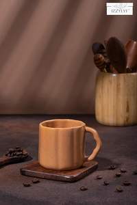 แก้วเซรามิกพร้อมฝาปิดดีไซน์ทันสมัยทำด้วยมือเป็นมิตรกับสิ่งแวดล้อมใช้งานได้ทุกวัน - Product Image 3