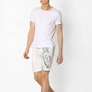 กางเกงขาสั้นผู้ชายสไตล์วินเทจ ใส่สบาย ผลิตจากผ้าฝ้าย 100% เนื้อผ้าเรียบ น้ำหนักเบา ระบายอากาศได้ดี เป็นมิตรกับสิ่งแวดล้อม บริการ OEM สำหรับสภาพอากาศอบอุ่น - Product Image 4