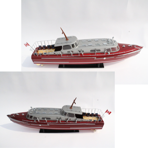 HACKER CRAFT THUNDERBIRD MODÈLE EN BOIS DE HAUTE QUALITÉ BATEAU ARTISANAT 2023 _ 100% BATEAU DE VITESSE FABRIQUÉ À LA MAIN FABRIQUÉ AU VIETNAM_LIVRAISON RAPIDE - Product Image 3