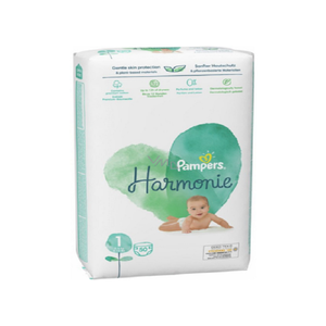 Compre pañales Pampers Harmonie para la máxima comodidad y protección contra fugas con materiales de primera calidad y entrega rápida disponible - Product Image 1