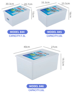 Conteneurs de stockage alimentaire en plastique de haute qualité Grande capacité Épaissi Étanche à l'air Résistant à la chaleur et au froid - Product Image 6