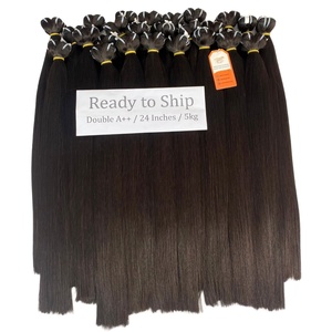 Bone Straight Single Weft Natural <b>Hair</b> Vietnamese 100% Human <b>Hair</b> Remy High Quality Unprocessed Virgin <b>Hair</b> - Product Image 3