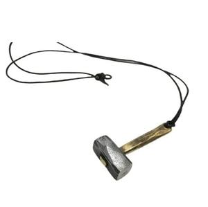 2023 nouveau Design haute demande solide Viking médaillon collier marteau conception forme solide garçons homme médaillon en vente - Product Image 1