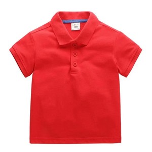 Polos de punto de algodón 100% de la mejor calidad para niños, estilo informal con logotipo personalizable al mejor precio del mercado - Product Image 4