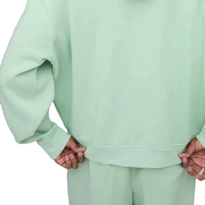 Chándal Personalizado para Hombre de Alta Calidad, 100% Algodón, Estilo Informal, Hombros Caídos, Transpirable, Ropa Urbana con Logotipo Personalizado - Product Image 3