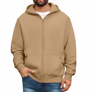 Customized Color and Logo Oversize Hoodie <b>Mens</b> Hooded Sweatshirt Solid Color Hoodie Unisex Oversize Basicscotton Blended Hoodies - Product Image 1