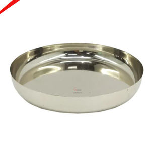 Tazón de servicio de acero inoxidable con acabado dorado de aspecto Premium para restaurante y bar de hotel - Product Image 3