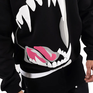 Sweat à capuche en coton épais de haute qualité blanc personnalisé hommes Streetwear thermique Oem logo sweat à capuche personnalisé - Product Image 6