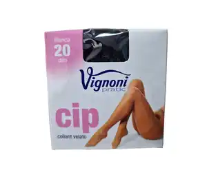 高品質ウィメンズシアータイツ20 DEN CIP VIGNONI T G.M BLACK