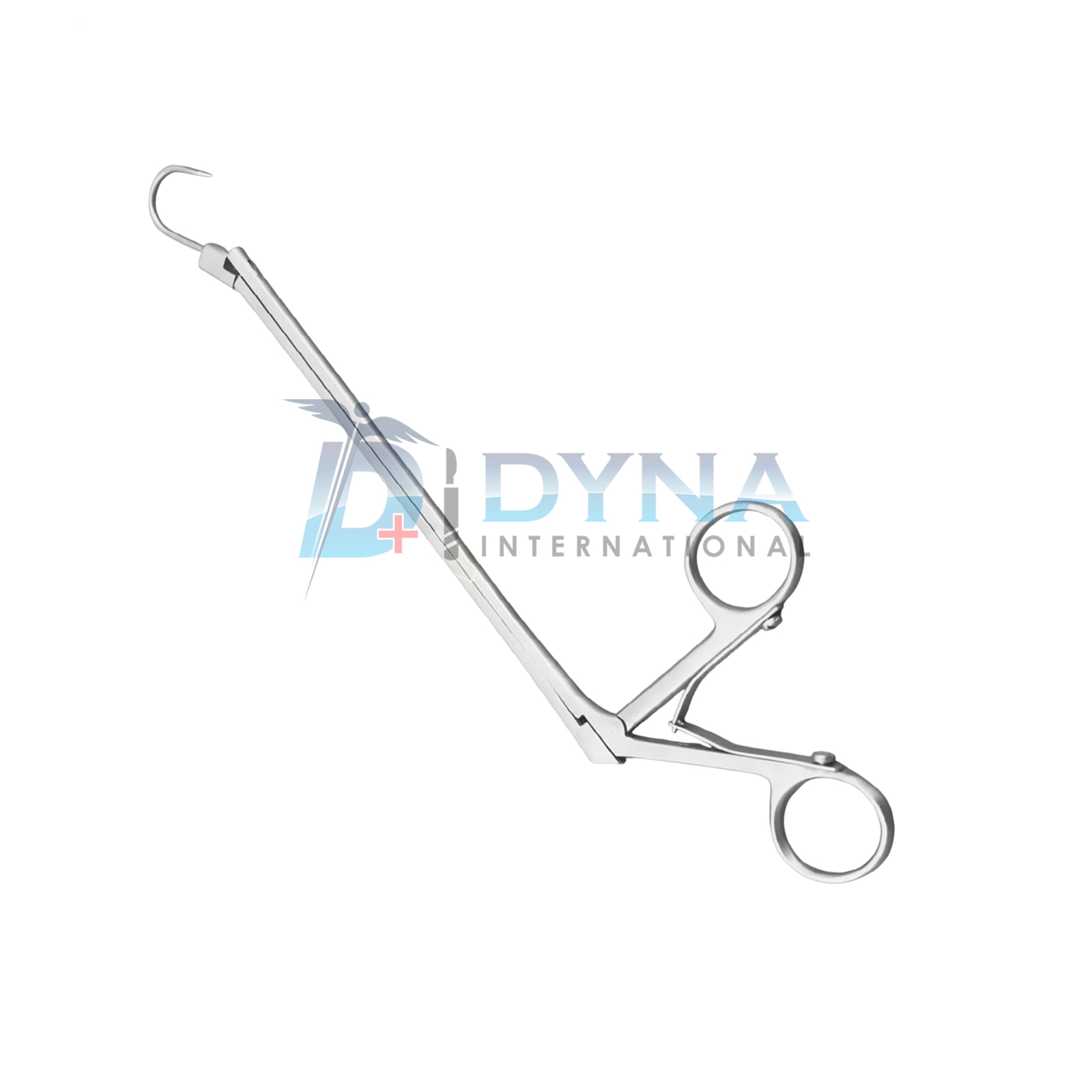 Forceps Miya Hook Ligature Sutura de Acero Inoxidable CE, 1 Año