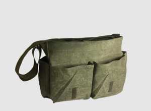 Bandolera y bandolera de lona de algodón - Product Image 3