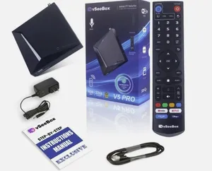 Nouveau vSeeBox V5 Pro Android 12 Lecteur multimédia en continu - Livraison gratuite pour 100 pièces - NEUF ET SOUS EMBALLAGE - Product Image 1