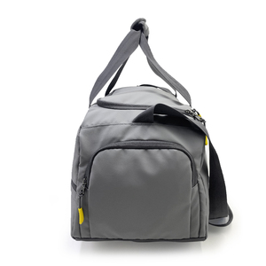 Bolsa Deportiva Impermeable de Lona para Exteriores, Bolsa de Gimnasio con Logotipo Personalizado, Gran Capacidad, Ligera, con Compartimento para Zapatos, Correa de Hombro y Frente - Product Image 6