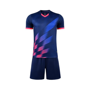 Conjunto de camiseta de fútbol personalizado para hombres y niños, secado rápido, transpirable, para hombres, niños, equipo, club, entrenamiento, conjunto de uniforme de fútbol - Product Image 3