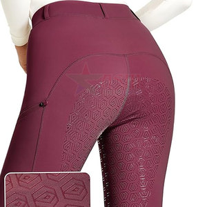 Pantalons d'équitation antidérapants, imperméables et coupe-vent, leggings d'équitation pour femmes, vêtements de sport à compression flexible - Product Image 6