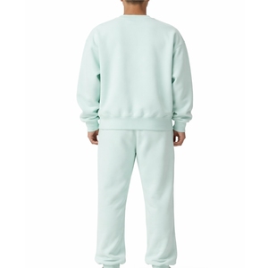 Premium Cotton Fleece Tracksuit Set for <b>Men</b> Oversized Sweatshirt & Jogger <b>Pants</b> Winter Casual <b>Loungewear</b> Set For <b>Men</b> - Product Image 5