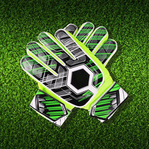 Vente en gros de gants de football en cuir de haute qualité du fabricant Gants de football d'entraînement Sports Meilleurs gants de gardien de but antidérapants - Product Image 4