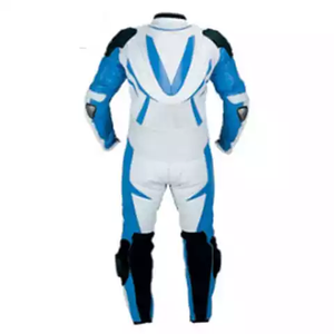 El mejor traje de carreras totalmente protegido de cuero impermeable personalizado en todos los colores y tamaños con cualquier personalización hecho en Pakistán - Product Image 2