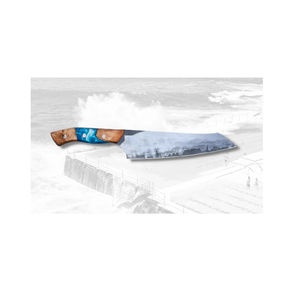 Stainless Steel Resin and Wood <b>Knife</b> Handle Kitchen <b>Knife</b> <b>Set</b> Factory Wholesale Piece Hot <b>Sale</b> Product - Product Image 6