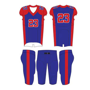 Jersey y conjuntos cortos de fútbol americano de diseño personalizado para adultos, ropa de equipo, uniforme de fútbol Deportivo - Product Image 1