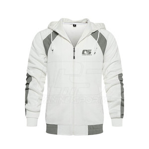 Survêtement d'extérieur pour homme à capuche, 100 % coton, grande taille, pour l'hiver, respirant, séchage rapide, léger, design 2-en-1, haute performance - Product Image 4