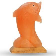 Lampe en Sel Rose de l'Himalaya Dauphin Sculpté Décoration Artisanale Écologique Polie par Anwar Enterprises - Product Image 6